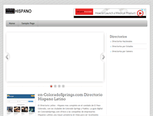 Tablet Screenshot of directoriotelefonicohispano.com